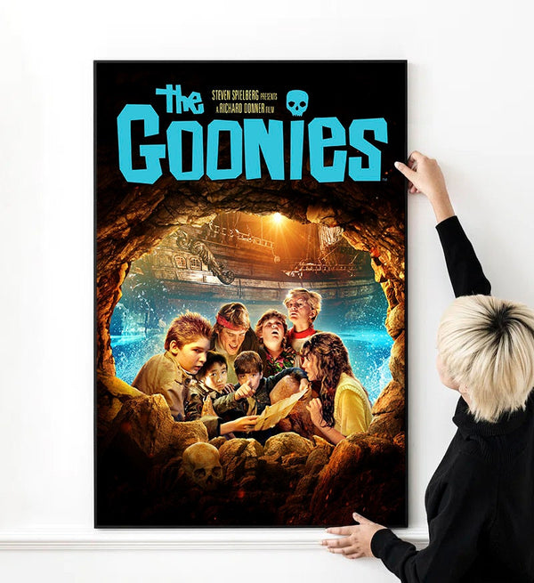 The Goonies Movie Poster High Quality Print Photo Wall Art Canvas Cloth Multi size 1513608932