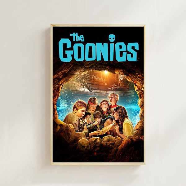 The Goonies (1985)--Movie Poster (Regular Style)   art  printing, Home Decor, Art Poster for Gift，Canvas Poster 1591869595