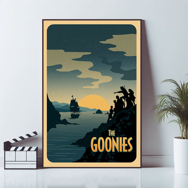 The Goonies, Movie Poster, Wall Art Prints, Art Poster, Canvas Material Gift, Keepsake, Home Decor, Live Room Wall Art 1581427204