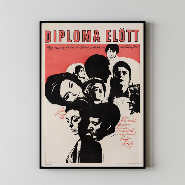 The Graduate Movie Poster Print, Canvas Wall Art, Room Decor, Movie Art