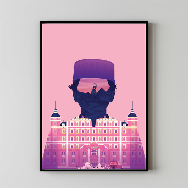 The Grand Budapest Hotel 2014 Poster Art Print Movie Posters Gift for Movie lovers 3