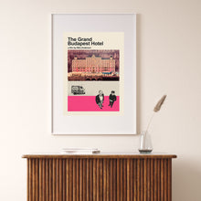 The Grand Budapest Hotel Mid Century Movie Poster  Film Posters  Minimalist Movie Poster    Wall Art Poster 1084493102