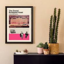The Grand Budapest Hotel Mid Century Movie Poster  Film Posters  Minimalist Movie Poster    Wall Art Poster 1084493102