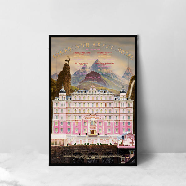 The Grand Budapest Hotel Movie Poster - High Quality Canvas Art Print - Room Decoration - Art Poster For Gift 1619052386