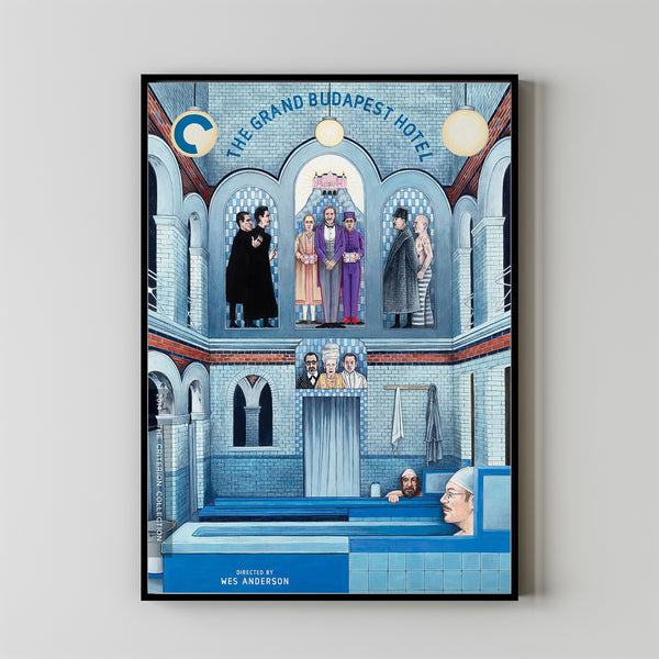 The Grand Budapest Hotel Movie Poster 2023 FilmRoom Decor Wall ArtPoster GiftCanvas prints 2