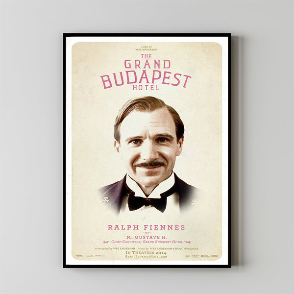 The Grand Budapest Hotel Movie Poster 2023 FilmRoom Decor Wall ArtPoster GiftCanvas prints 6
