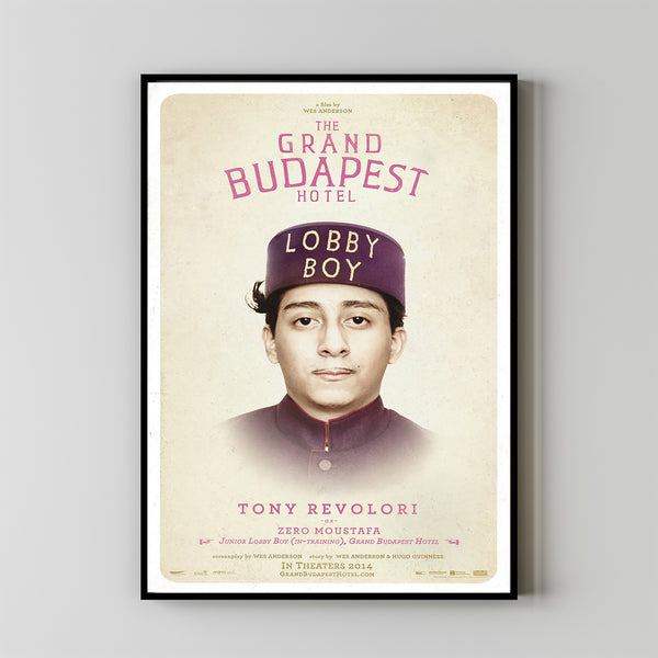 The Grand Budapest Hotel Movie Poster 2023 FilmRoom Decor Wall ArtPoster GiftCanvas prints 7