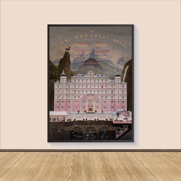 The Grand Budapest Hotel Movie Poster Print, Canvas Wall Art, Room Decor, Movie Art, Gifts for HimHer, Movie Print, Art Print 1557371440