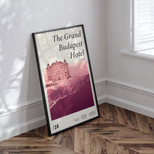 The Grand Budapest Hotel Movie Poster  Minimalist  Midcentury Poster  Wall Art Print  Retro Movie Poster 1734295913