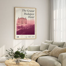 The Grand Budapest Hotel Movie Poster  Minimalist  Midcentury Poster  Wall Art Print  Retro Movie Poster 1734295913