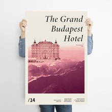 The Grand Budapest Hotel Movie Poster  Minimalist  Midcentury Poster  Wall Art Print  Retro Movie Poster 1734295913