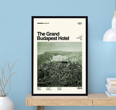 The Grand Budapest Hotel Poster, Wes Anderson, Movie Poster, Vintage Poster, Modern Art, Midcentury Poster, Film Poster, Wall Decor 1722269292