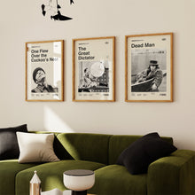 The Great Dictator Wall Art Print - Charlie Chaplin Movie Poster - Minimalist - Midcentury Art 1435707154