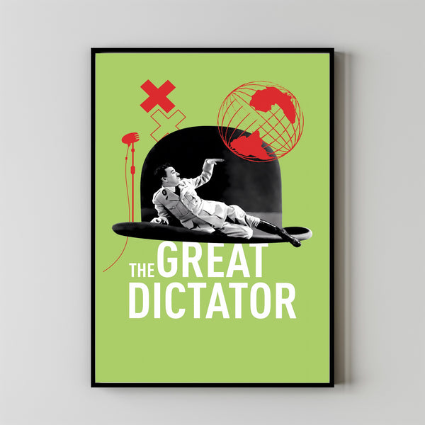 The Great Dictator (1940) Poster Art Print Movie Posters Gift for Movie lovers 1