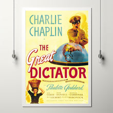 The Great Dictator (1940) Poster Art Print Movie Posters Gift for Movie lovers 2