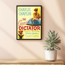 The Great Dictator (1940) Poster Art Print Movie Posters Gift for Movie lovers 2