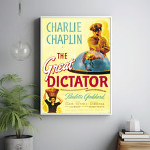 The Great Dictator (1940) Poster Art Print Movie Posters Gift for Movie lovers 2