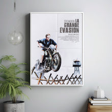 The Great Escape Movie Poster Print, Canvas Wall Art, Room Decor, Movie Art