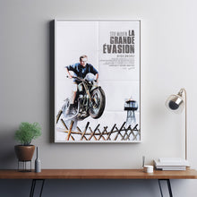 The Great Escape Movie Poster Print, Canvas Wall Art, Room Decor, Movie Art