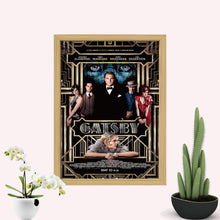 The Great Gatsby Movie Poster Print, Canvas Wall Art, Room Decor, Movie Art, Gifts for HimHer, Wall Art Print, Art Poster For Gift 1556566408