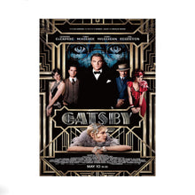 The Great Gatsby Movie Poster Print, Canvas Wall Art, Room Decor, Movie Art, Gifts for HimHer, Wall Art Print, Art Poster For Gift 1556566408