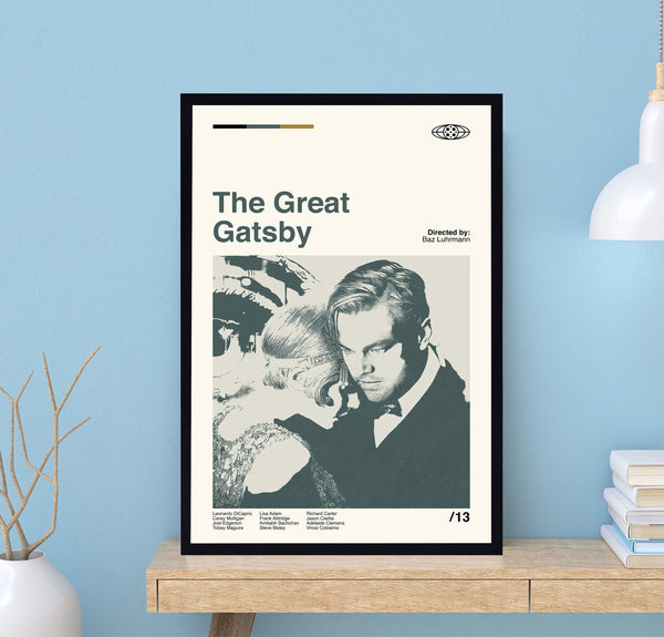 The Great Gatsby Poster, The Great Gatsby Movie, Baz Luhrmann, Vintage Poster, Minimalist Art, Vintage Poster, Modern Art, Wall Decor 1710920859
