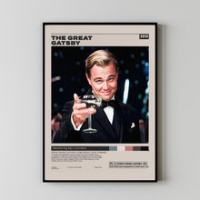 The Great Gatsby, Baz Luhrmann, Minimalist Movie Poster