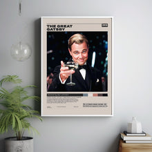 The Great Gatsby, Baz Luhrmann, Minimalist Movie Poster