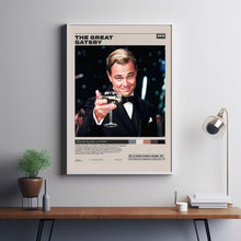 The Great Gatsby, Baz Luhrmann, Minimalist Movie Poster