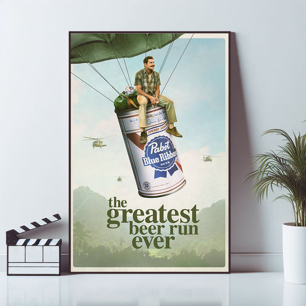 The Greatest Beer Run Ever Movie Poster, Canvas material poster, High Quality Print, Home Decor, Art Poster For Gift, Wall Art Print 1643951098