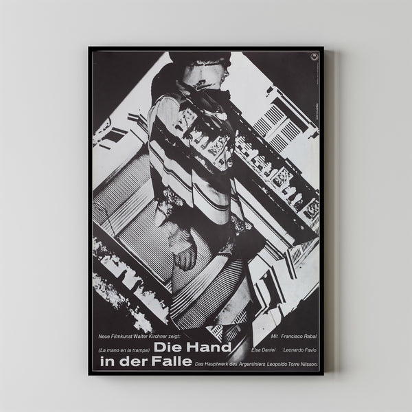 The Hand In The Trap Movie Poster Print, Canvas Wall Art, Room Decor, Movie Art