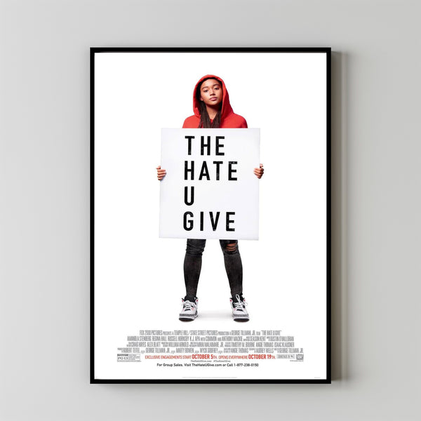 The Hate U Give (2018) Poster Art Print Movie Posters Gift for Movie lovers