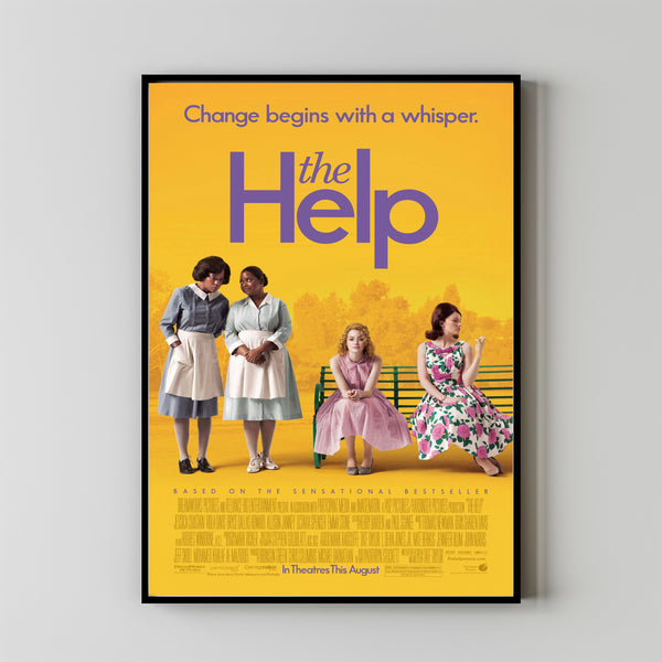 The Help (2011) Poster Art Print Movie Posters Gift for Movie lovers