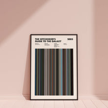 The Hitchhikers Guide To The Galaxy Barcode Print, The Hitchhikers Guide To The Galaxy Print, The Hitchhikers Guide To The Galaxy Poster 1665442953