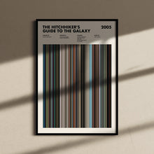 The Hitchhikers Guide To The Galaxy Barcode Print, The Hitchhikers Guide To The Galaxy Print, The Hitchhikers Guide To The Galaxy Poster 1665442953
