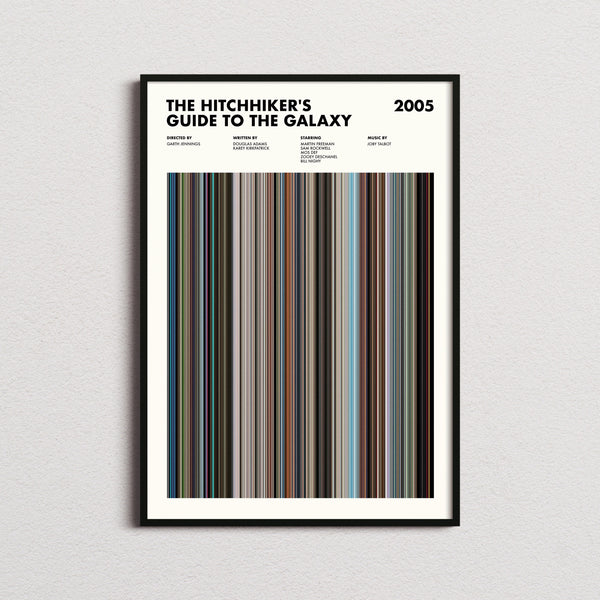 The Hitchhikers Guide To The Galaxy Barcode Print, The Hitchhikers Guide To The Galaxy Print, The Hitchhikers Guide To The Galaxy Poster 1665442953