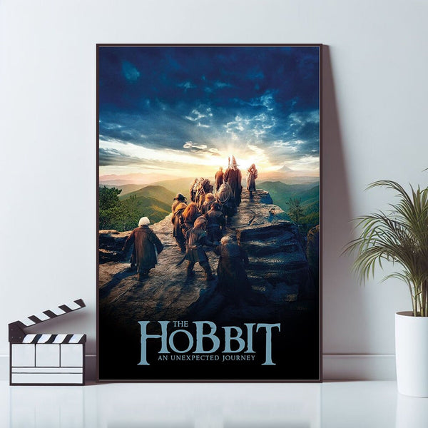 The Hobbit An Unexpected Journey, Movie Poster, Wall Art Prints, Art Poster, Canvas Material Gift, Keepsake, Home Decor, Live Room Wall Art 1610376481