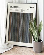 The Hobbit The Battle Of The Five Armies Movie Barcode Print, The Hobbit Print, The Hobbit Poster, The Hobbit Wall Art, The Hobbit Art Print 1617488966