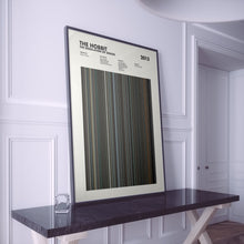 The Hobbit The Desolation Of Smaug Movie Barcode Print, The Hobbit Print, The Hobbit Poster, The Hobbit Wall Art, The Hobbit Art Print 1617489130