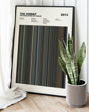 The Hobbit The Desolation Of Smaug Movie Barcode Print, The Hobbit Print, The Hobbit Poster, The Hobbit Wall Art, The Hobbit Art Print 1617489130