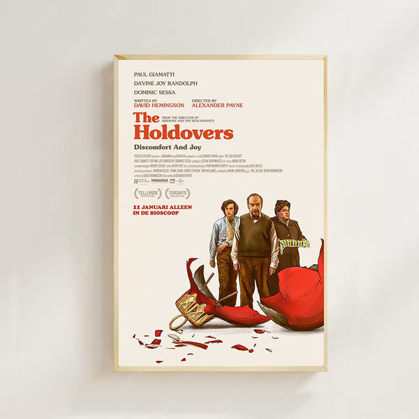 The Holdovers--Movie  Poster (Regular Style) Art Prints,Home Decor,Vintage Movie Poster, Art Poster for Gift，Canvas Poster 1644606201