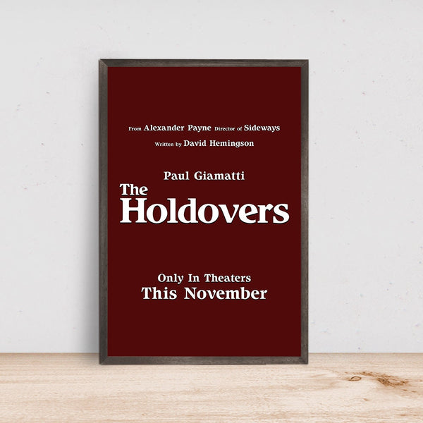 The Holdovers Movie Poster, Room Decor, Home Decor, Art Poster for Gift 1628288986
