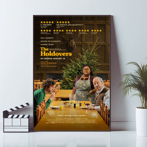 The Holdovers Movie Poster, Wall Art Prints, Canvas Material Gift, High quality Canvas print, Home Decor, Keepsake 1655138306
