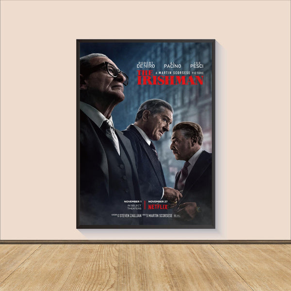 The Irishman Movie Poster Print, Canvas Wall Art, Room Decor, Movie Art, Gifts for HimHer, Wall Art Print, Art Poster For Gift, Movie Print 1556346688
