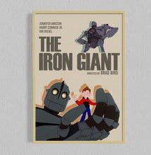 The Iron Giant Mid Century Movie Poster  Film Posters  Minimalist Movie Poster    Wall Art Poster 976177147