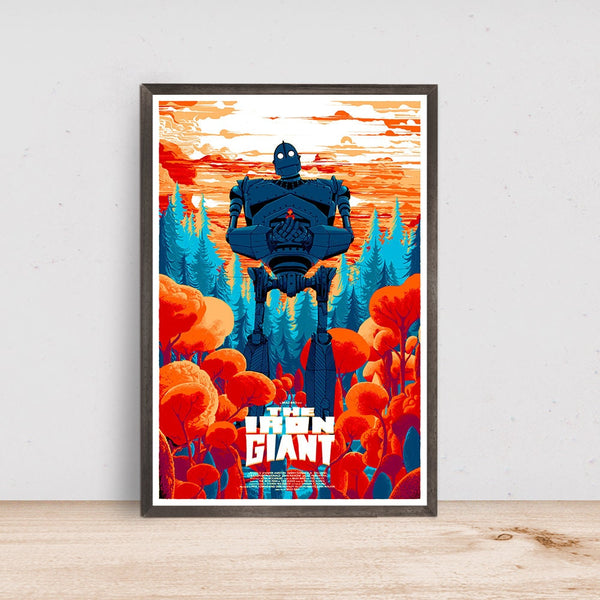 The Iron Giant Movie Poster, Home Decor, Art Poster for GiftCustom Personalized Poster 1623968555