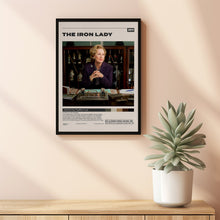 The Iron Lady Poster, Phyllida Lloyd, Minimalist Movie Poster, Vintage Retro Art