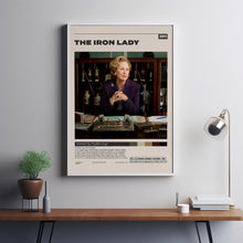 The Iron Lady Poster, Phyllida Lloyd, Minimalist Movie Poster, Vintage Retro Art