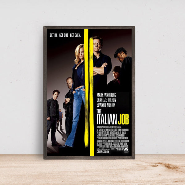 The Italian Job Movie Poster, Room Decor, Home Decor, Art Poster for Gift 1663046697