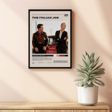 The Italian Job Poster, F. Gary Gray, Minimalist Movie Poster, Vintage Retro Art Print